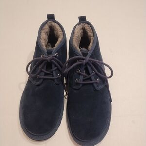 UggsWomen's Navy Blue Suede Boots Size 11